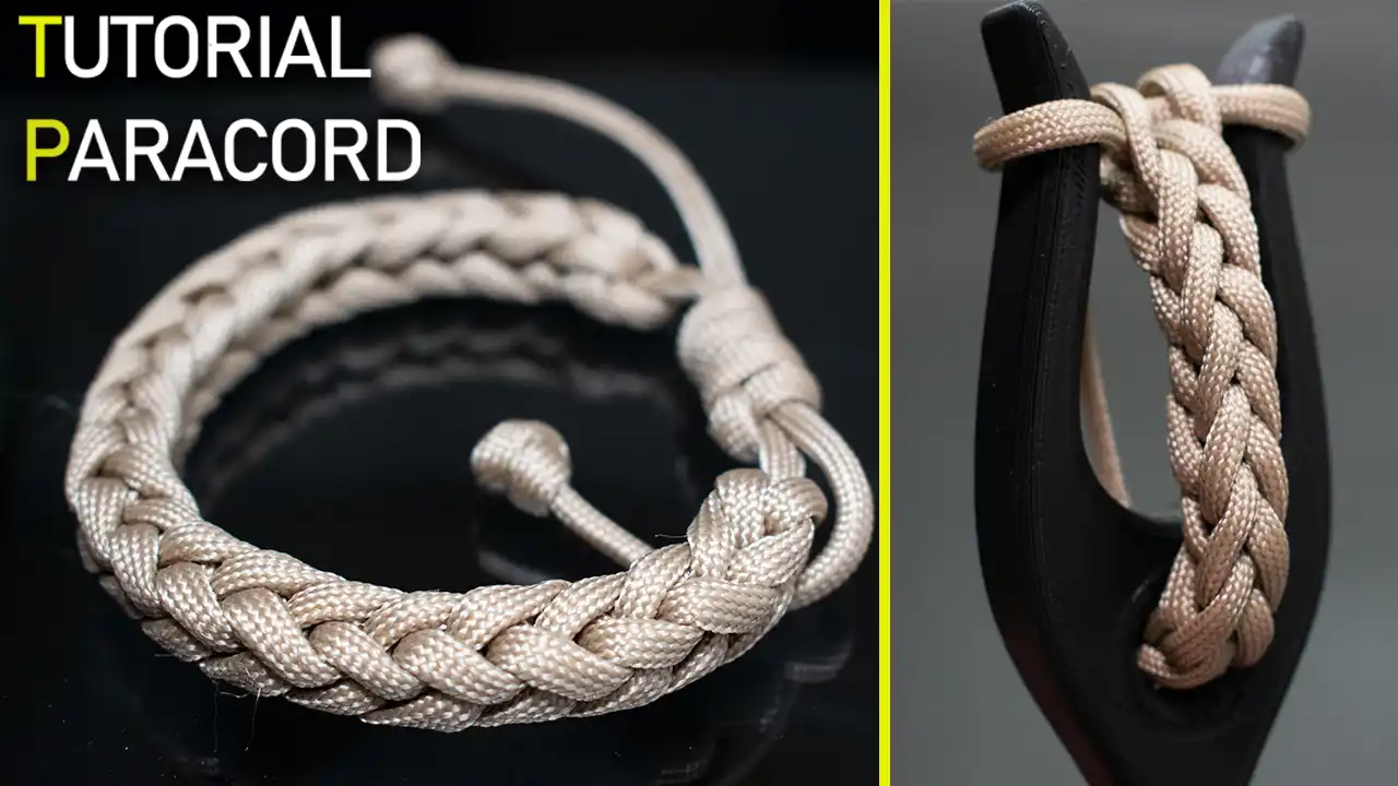 Tejer paracord - Pulsera paracord muy fácil de hacer