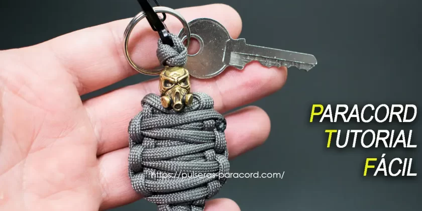 ¿Cómo hacer un llavero paracord? Nudo cobra muy fácil