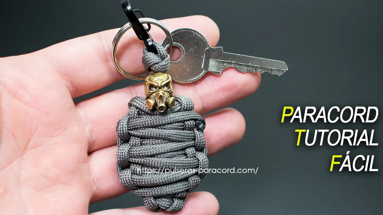 ¿Cómo hacer un llavero paracord? Nudo cobra muy fácil