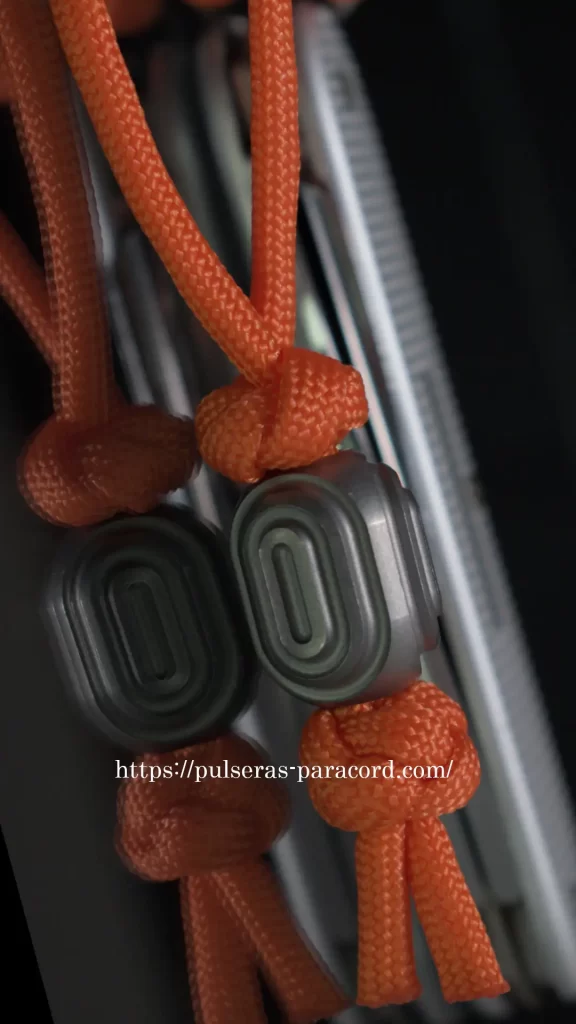 Dos nudos perfectos y simples para tu llavero paracord 2