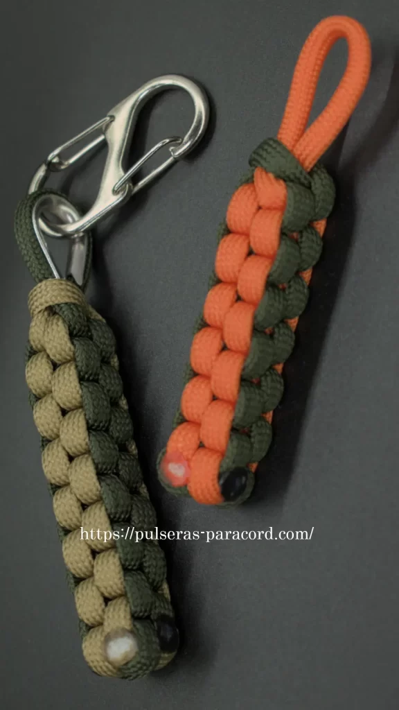 Llavero tipo cubo con paracord muy fácil de hacer