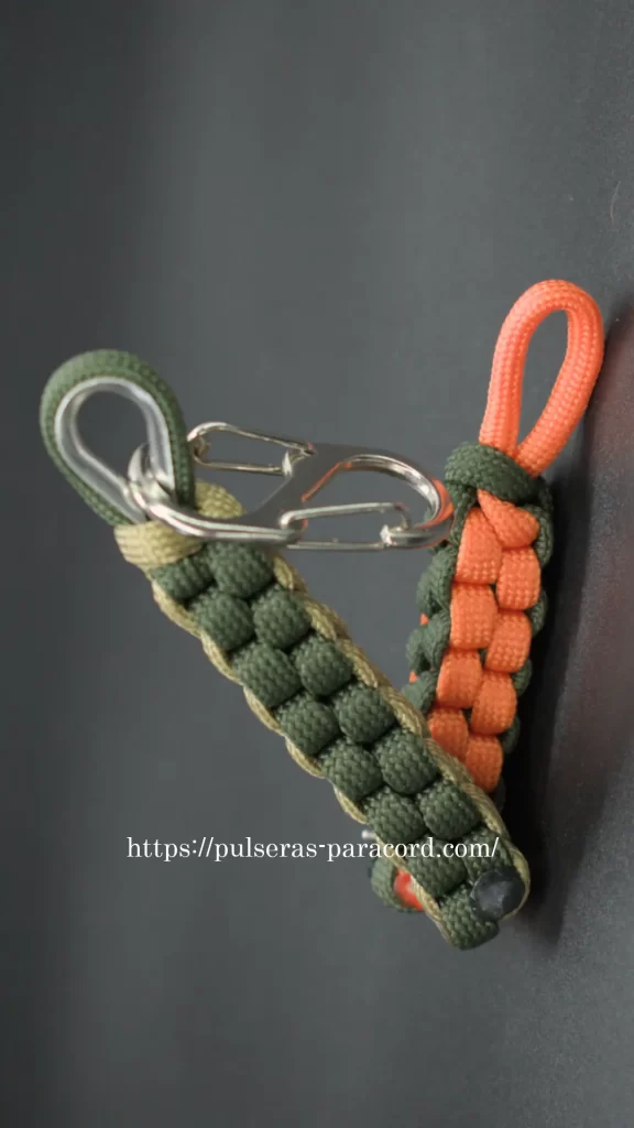 Llavero tipo cubo con paracord muy fácil de hacer