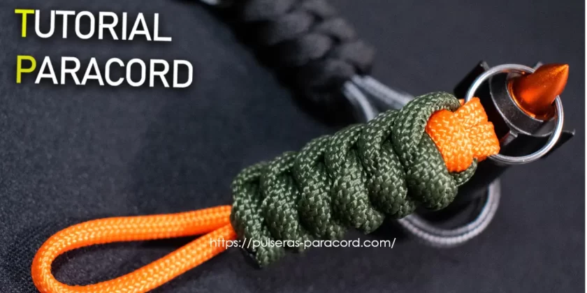 Mini Llavero paracord simple