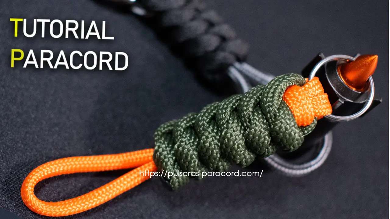 Mini Llavero paracord simple