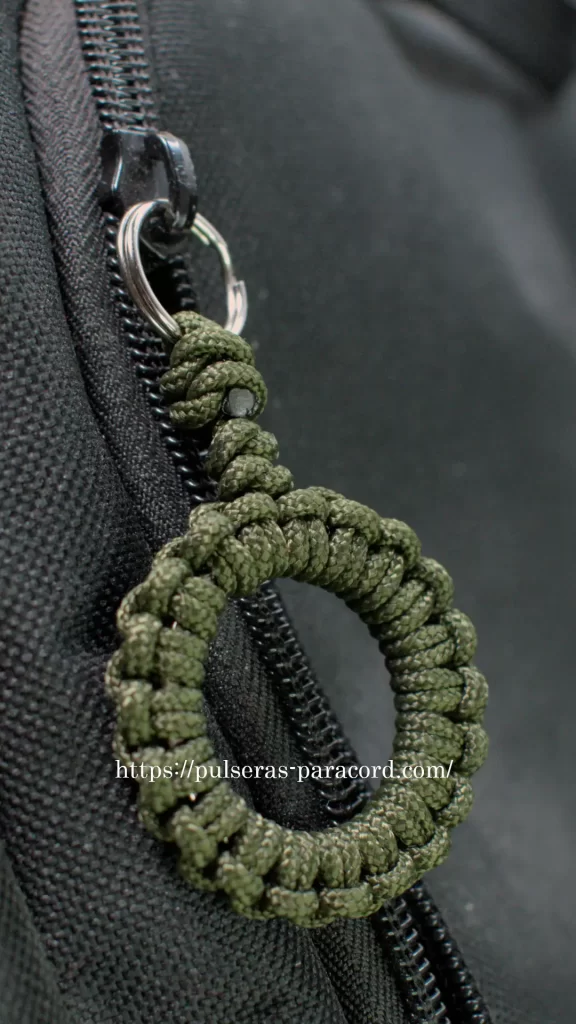Mini llavero paracord fácil de hacer