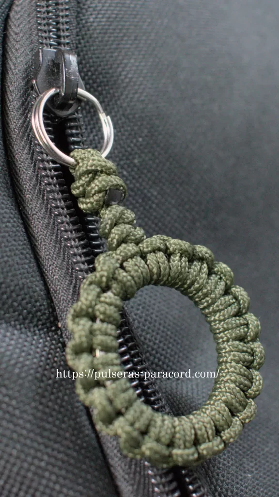 Mini llavero paracord fácil de hacer