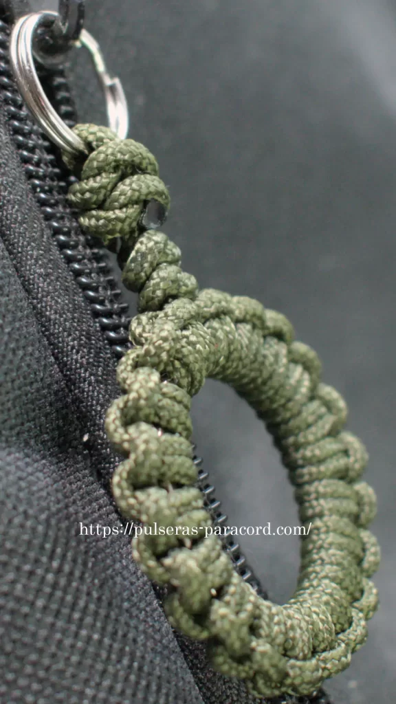 Mini llavero paracord fácil de hacer