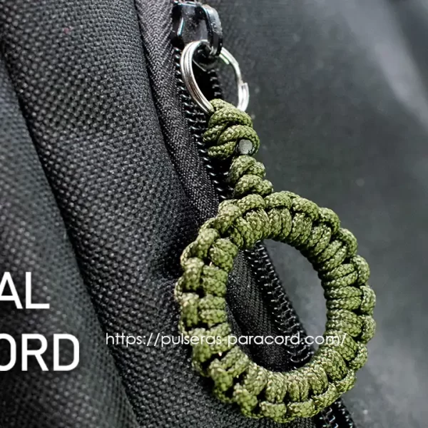 Mini llavero paracord fácil de hacer