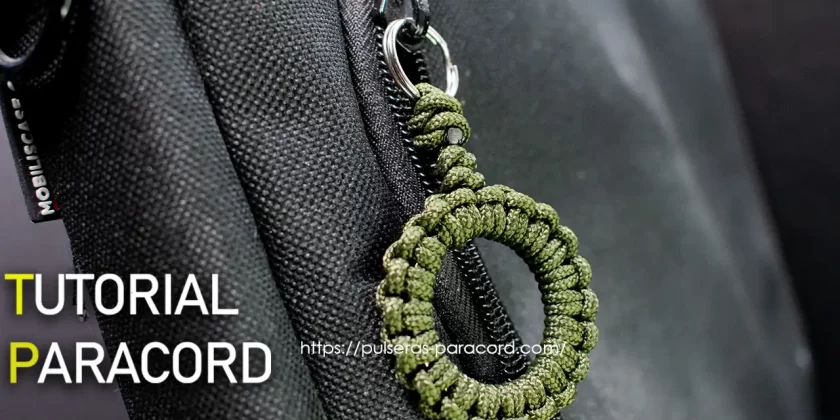 Mini llavero paracord fácil de hacer