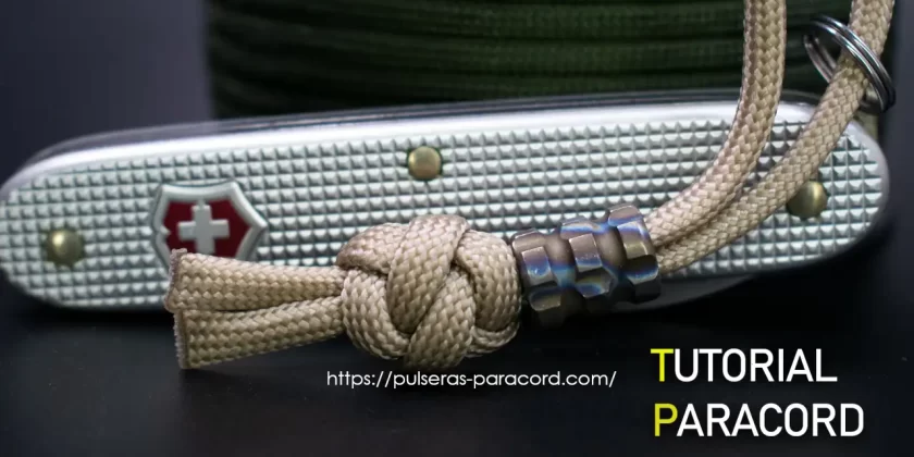 Mini llavero paracord muy en 5 minutos 1