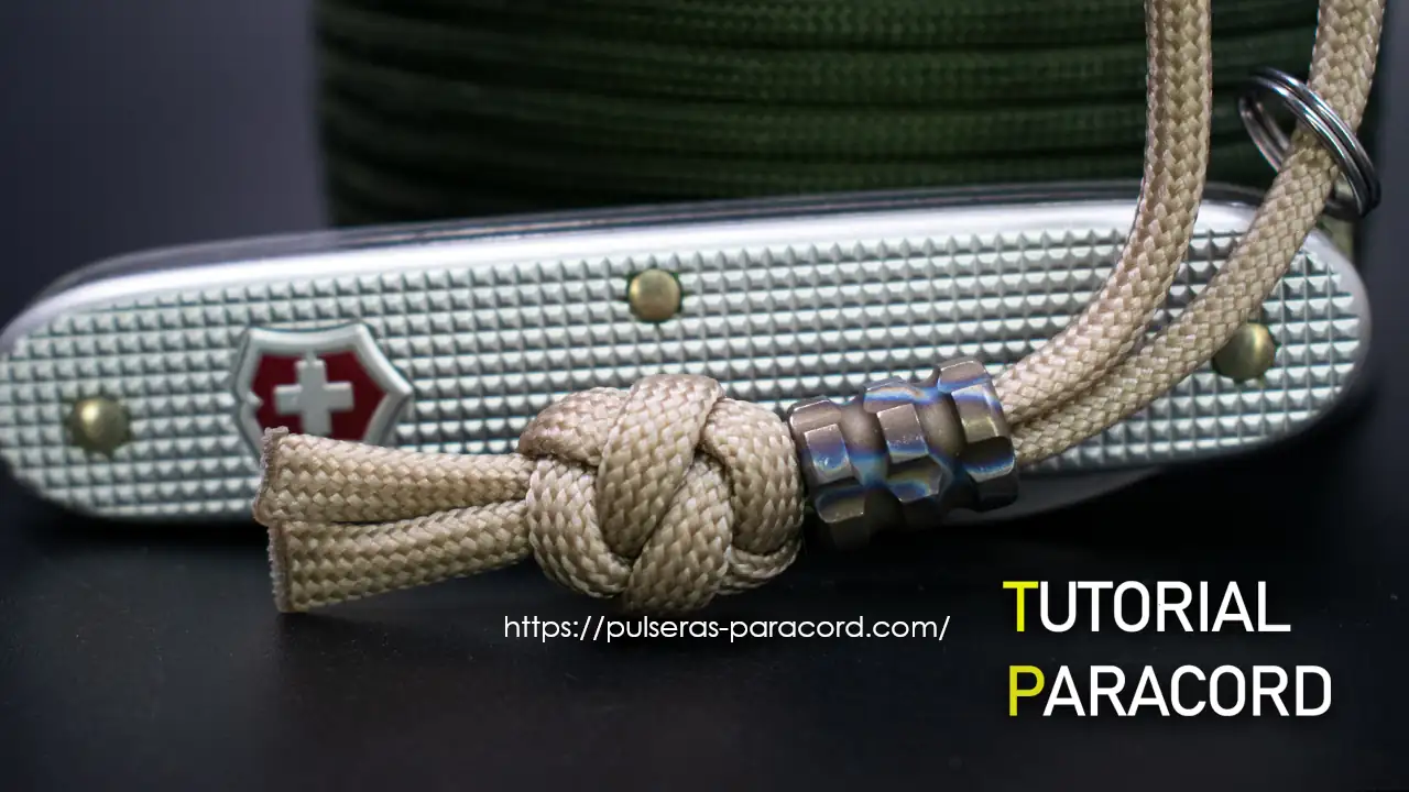 Mini llavero paracord muy en 5 minutos 1