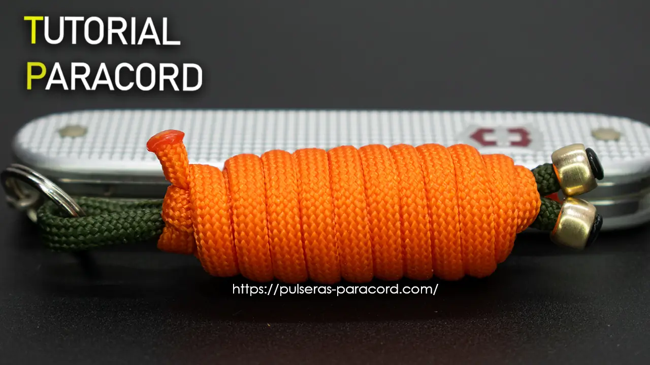 Mini llavero paracord para tu victorinox