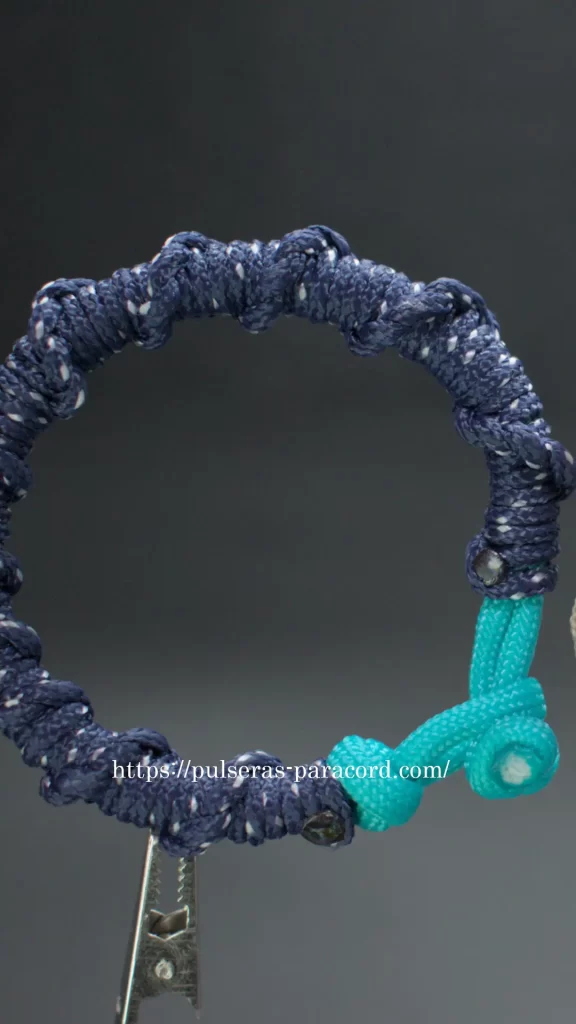 Pulsera paracord fácil de hacer 2
