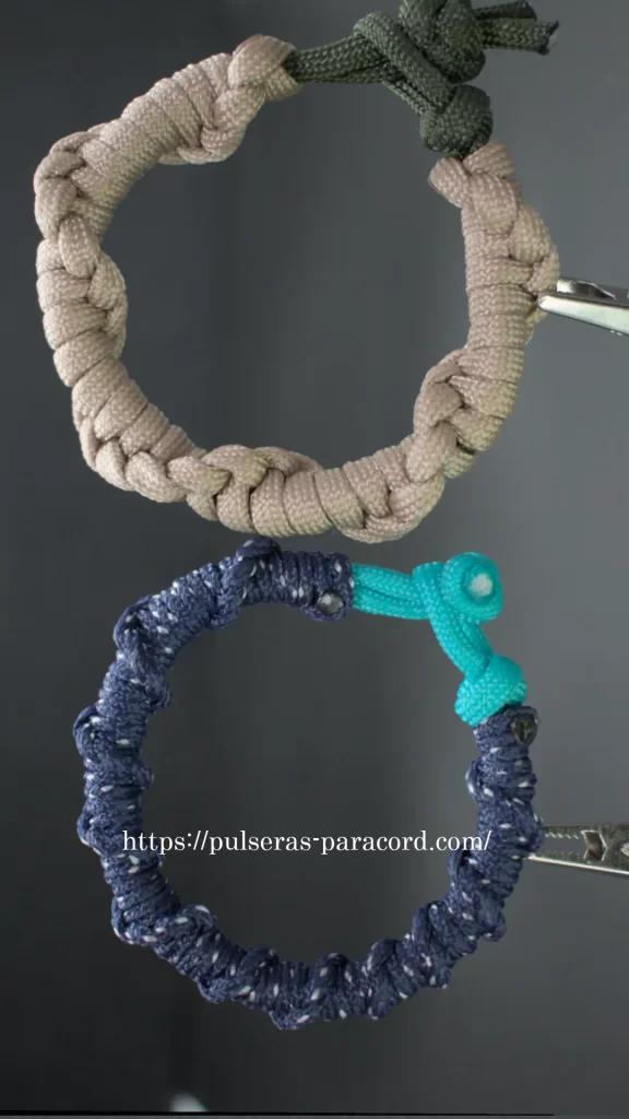 Pulsera paracord fácil de hacer 2