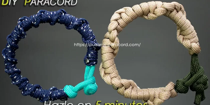 Pulsera paracord fácil de hacer
