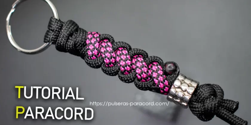 Un llavero paracord muy fácil de hacer Nudos para llavero