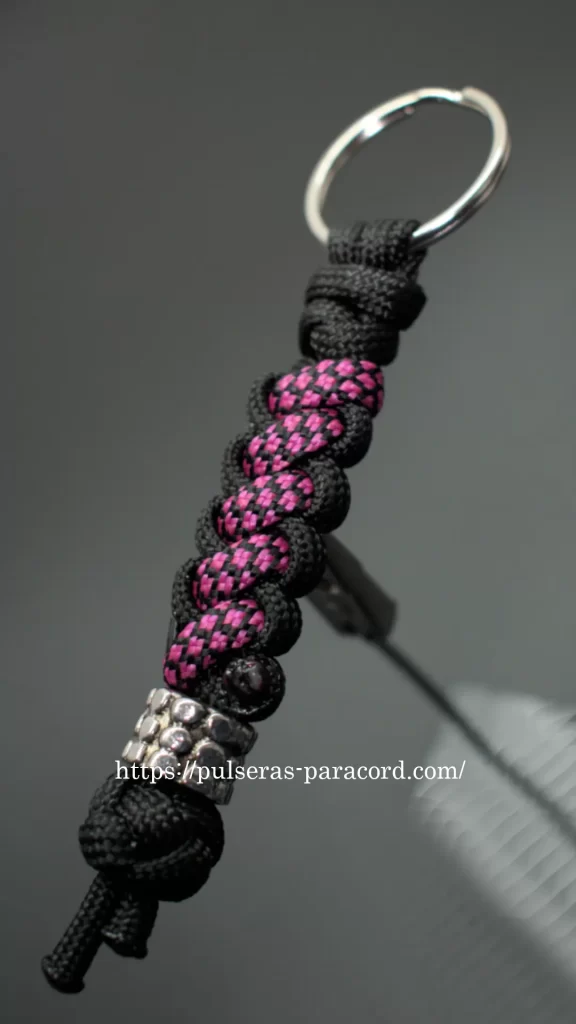 Un llavero paracord muy fácil de hacer Nudos para llavero