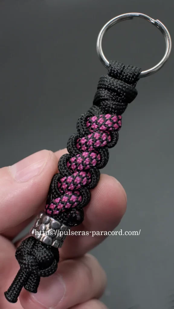 Un llavero paracord muy fácil de hacer Nudos para llavero