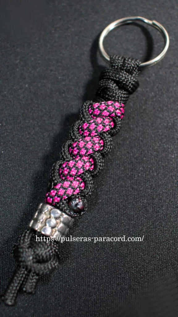 Un llavero paracord muy fácil de hacer Nudos para llavero