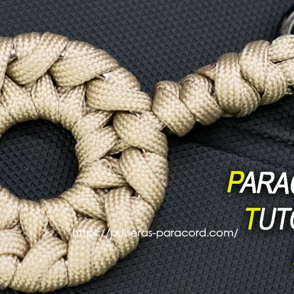 Llavero paracord Atrapa Sueños minimalista