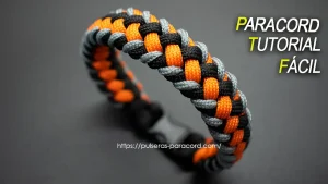 Tutorial fácil de pulsera trenzada con paracord