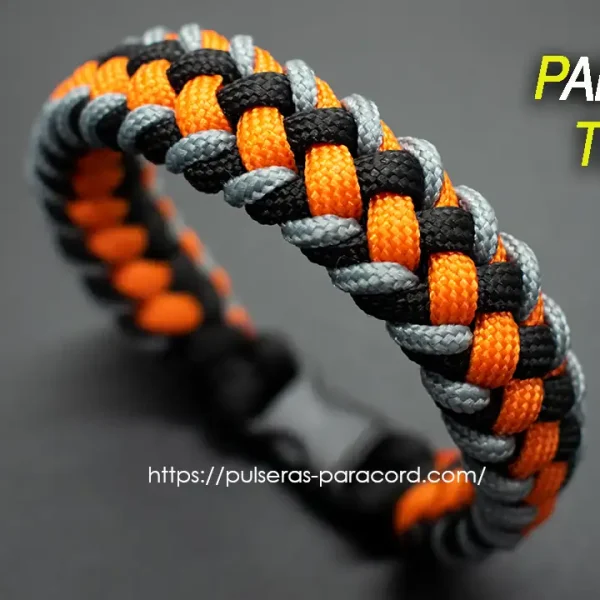 Tutorial fácil de pulsera trenzada con paracord