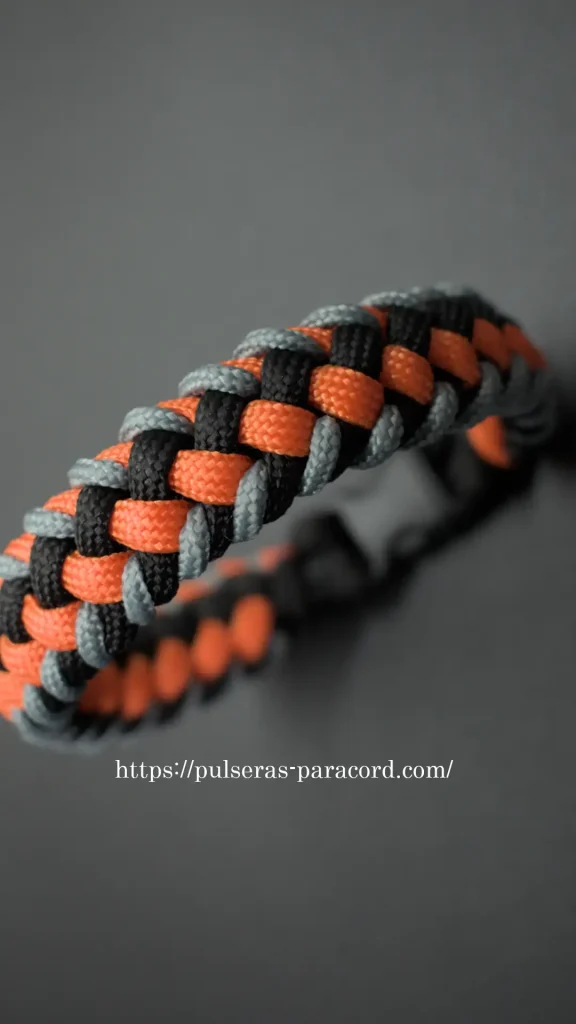 Tutorial fácil de pulsera trenzada con paracord